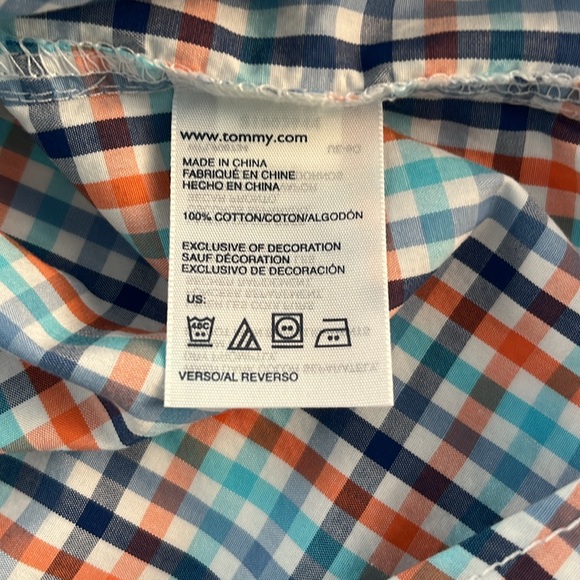 Tommy Hilfiger Plaid Button-Up Shirt - Picture 5 of 6